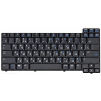 Клавиатура для HP Compaq nx6110 черная, крепления вверху Sino Power