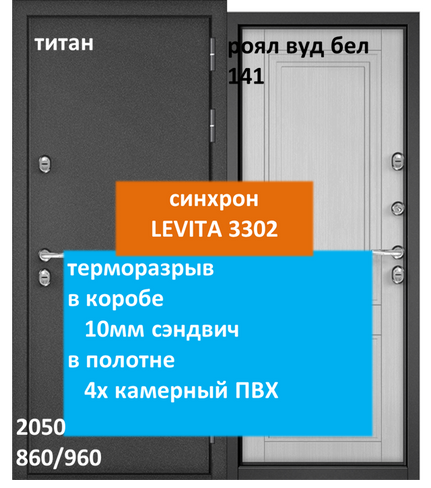 Входная дверь BULDOORS TERMO PRO