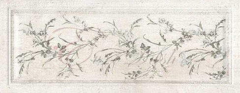 Керамическая плитка настенная Кантри Шик белый панель декор. 7188 20*50 KERAMA MARAZZI