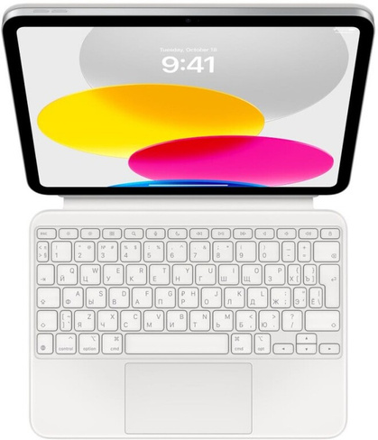 Беспроводная клавиатура Apple Magic Keyboard для iPad, латиница, белый