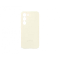 Чехол силиконовый Samsung Silicone Case для Galaxy S23 (Белый)