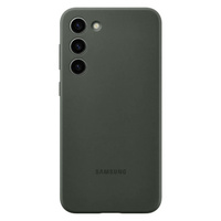 Чехол силиконовый Samsung Silicone Case для Galaxy S23+ (Зеленый)
