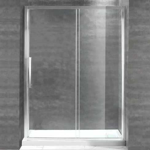 Душевая дверь Cezares Lux soft 152 см (LUX-SOFT-W-BF-1-150-C-Cr-IV)