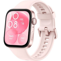 Смарт-часы Huawei Watch Fit 3 Solo-B09S, 1.82", розовый/розовый [55020ced]