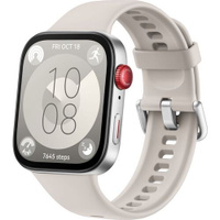 Смарт-часы Huawei Watch Fit 3 Solo-B09S, 1.82", белый/серебристый [55020cjg]