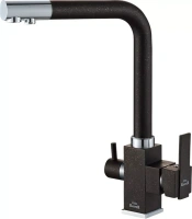 Смеситель Steel Hammer SH 805 Black Cr для кухонной мойки