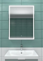 Зеркало-шкаф с подсветкой ART&MAX TECHNO AM-Tec-550-800-1D-R-DS-F Art&max