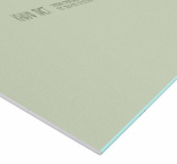 Гипсокартон влагостойкий Knauf ГКЛВ 3000х1200х12,5 мм, лист
