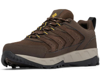 Походная обувь Columbia Strata Trail Low Wp, цвет Cordovan/Golden Yellow