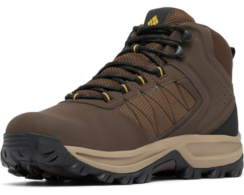 Походная обувь Columbia Transverse Hike Waterproof, цвет Cordovan/Golden Yellow