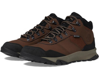 Походная обувь Timberland Lincoln Peak Mid Waterproof, цвет Dark Brown Leather
