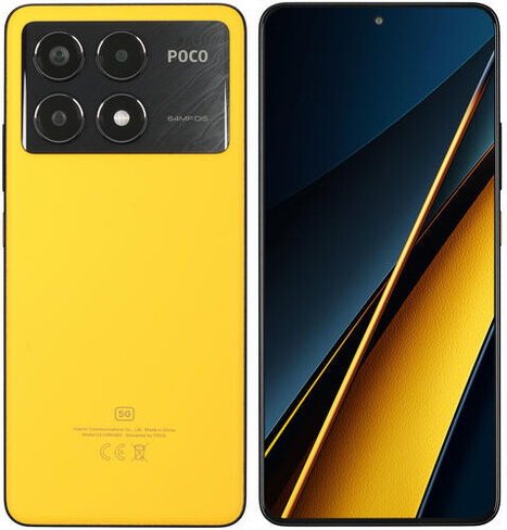 Смартфон Xiaomi Poco X6Pro5G8/256GBYellow