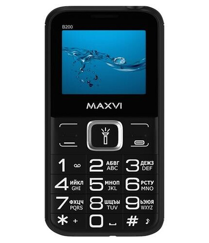 Сотовый телефон MAXVI B200Black