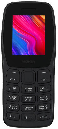 Сотовый телефон Nokia 110(2022)Black