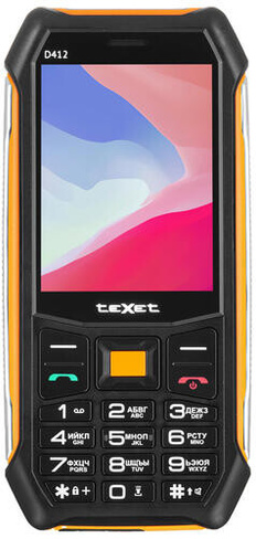 Сотовый телефон teXet TM-D412Black