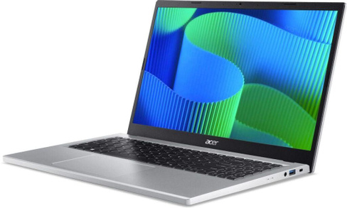 Ноутбук Acer extensa 15 ex215-34-p92p/nx.ehtcd.001/intel n200/8gb/512gb/15.6 fhd ips/dos серебристый