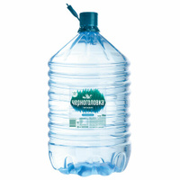 Вода питьевая для кулера негазированная ЧЕРНОГОЛОВКА 19 л одноразовая пластиковая бутыль