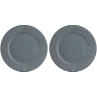 Набор тарелок на 2 персоны 2 предмета Liberty Jones Soft Ripples фарфоровый