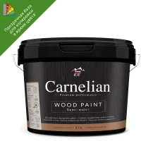 Краска для древесины Carnelian моющаяся матовая прозрачная база С 2.7 л PARADE None