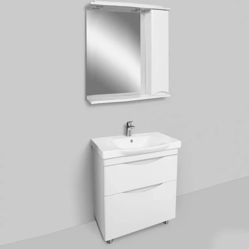 Мебель для ванной Am.Pm Like 65 напольная, белый глянец Am.pm