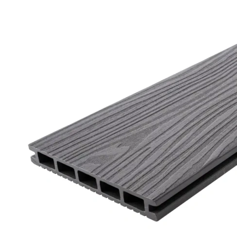 Террасная доска ДПК T-Decks цвет Серый 150x20x3000 мм двусторонняя вельвет/структура древесины 0.45 м² T-DECKS None