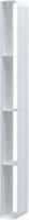 Полка Магнум 150х1300х112 вертикальная цв. белый матовый (302239) Aquanet