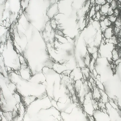 Пленка самоклеящаяся Мрамор 0.45x8 м цвет черно-белый INSPIRE