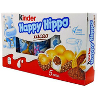 Батончики Kinder Happy Hippo Cacao 103,5 гр. (Германия)