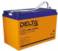 Аккумуляторная батарея Delta DTM 12100 L (12V 100Ah)