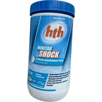 Быстрый хлор Minitab Shock в таблетках HTH(Франция) hth