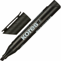 Маркер перманентный KORES чёрный 3-5 мм скошенный наконечник 20950 Kores