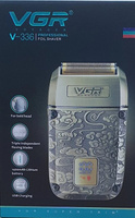 Электробритва VGR V-336 / Профессиональный триммер / для сухого и влажного бритья.