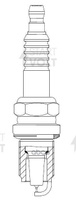Свеча Зажигания Для А/М Mitsubishi Lancer Ix (03-) 1.3I/1.6I Ir+Pt (Vsp 1117) STARTVOLT арт. VSP1117