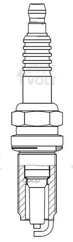 Свеча Зажигания Для А/М Nissan Note E11 (06-) 1.4I/Micra K12 (03-) 1.2I/1.4I (Vsp 1422) STARTVOLT арт. VSP1422