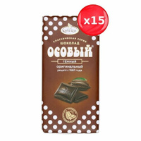 Темный шоколад Особый оригинальный, от фабрики им Крупской, 15 шт по 90 г Фабрика им. Крупской