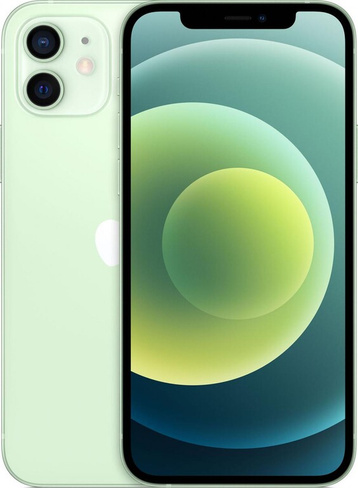Мобильный телефон Apple iPhone 12 64Gb, nano-Sim+eSIM, Green