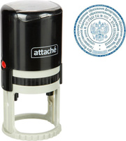 Штемпельная продукция Attache Оснастка для печати круглая 9045 R45 45 мм черная
