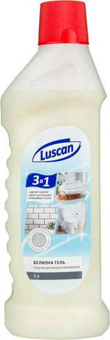 Бытовая химия Luscan Отбеливатель белизна-гель 1 л (содержание хлора менее 5%)
