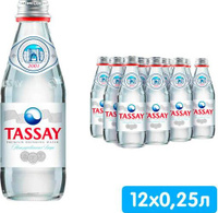 Вода Tassay Вода питьевая негазированная, 0,25 л х 12 шт