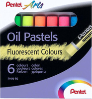 Мел Pentel Флуоресцентная пастель масляная PHN-F6