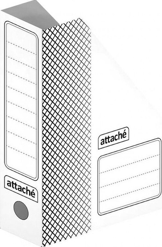 Другие канцтовары Attache Вертикальный накопитель 150 мм картонный белый (2 штуки в упаковке)