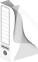Другие канцтовары Attache Вертикальный накопитель 75 мм картонный белый (2 штуки в упаковке)