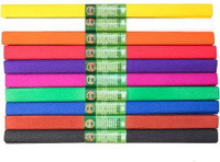 Цветная бумага Koh-I-Noor Набор креповой бумаги в рулоне, 10 цветов
