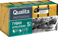 Товар для уборки Qualita Губка Extra Strong, 5 шт
