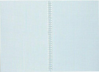 Бумажная продукция Attache Бизнес-тетрадь А4 80 листов бордовый в клетку на спирали (205х292 мм)