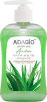 Для ванны и душа Aqualon Крем-мыло Адажио Алоэ вера антибактериальное 500 мл