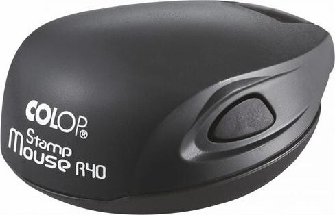 Штемпельная продукция Colop Оснастка для печати круглая Stamp Mouse R40 40 мм черная