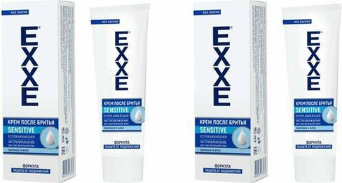 Средство для бритья Exxe Крем после бритья Sensitive для чувствительной кожи 80 мл