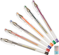 Ручка Beifa Набор гелевых ручек 6 цветов (толщина линии 0.5 мм)
