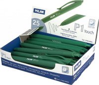 Ручка MiLAN Ручка шариковая автоматическая P1 Touch зеленая (толщина линии 1 мм)